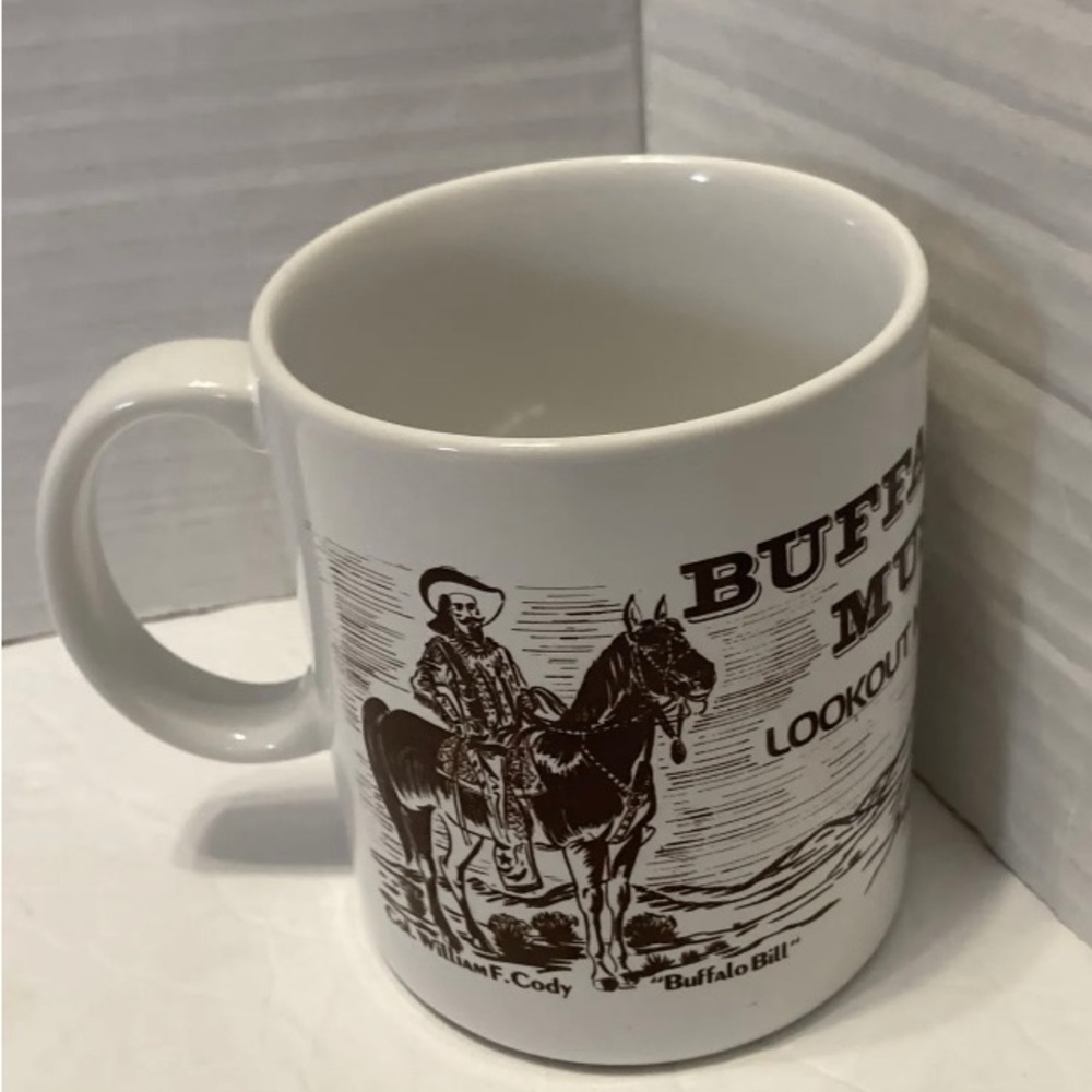 Buffalo Bill Museum coffee cup Sioux Chief Lookout Mountain Colorado mug